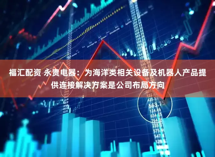 福汇配资 永贵电器：为海洋类相关设备及机器人产品提供连接解决方案是公司布局方向